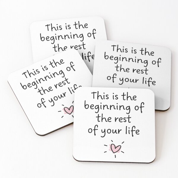 Item preview, This is the beginning of the rest of your life designed and sold by PaulSDesign.