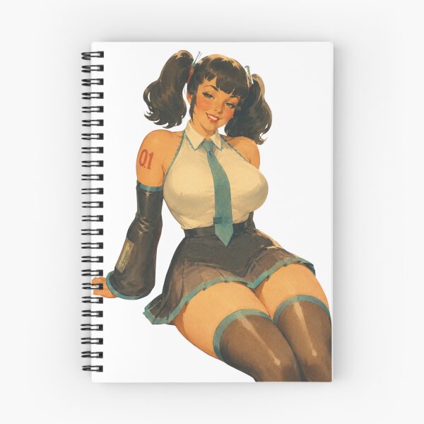 Item preview, Anime Vocaloid Pin-Up Cosplay | Retro Vintage Miku Inspired Glamour Girl designed and sold by Cosplayvintage.