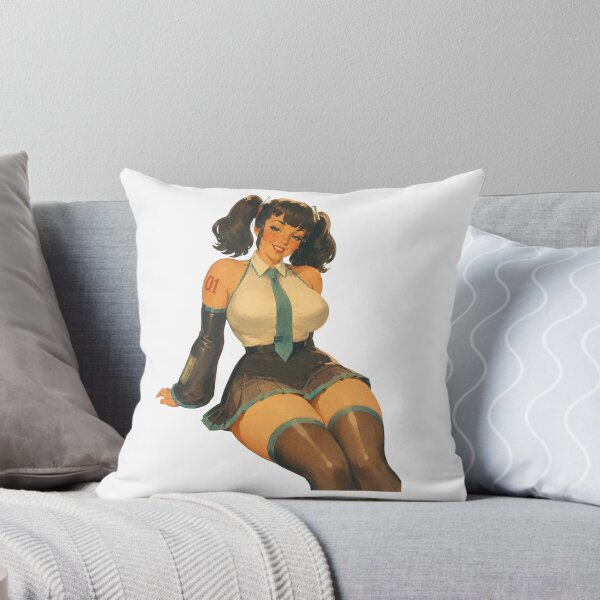 Item preview, Anime Vocaloid Pin-Up Cosplay | Retro Vintage Miku Inspired Glamour Girl designed and sold by Cosplayvintage.