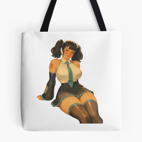 Item preview, Anime Vocaloid Pin-Up Cosplay | Retro Vintage Miku Inspired Glamour Girl designed and sold by Cosplayvintage.