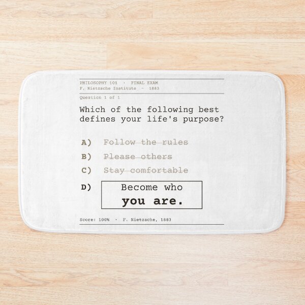 Item preview, Become who you are Nietzsche Clear English exam designed and sold by Will-to-Power.