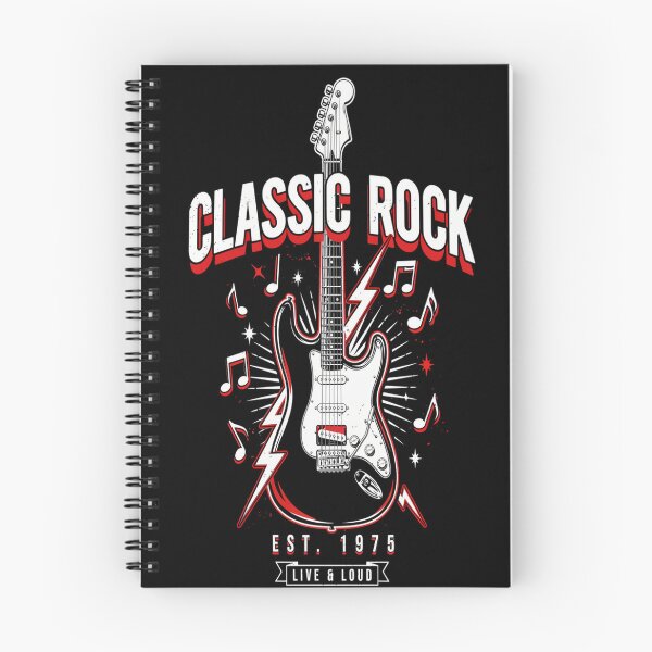 Item preview, Classic Rock – Electric Guitar EST 1975 Live & Loud Design designed and sold by Midnight Veil Designs.