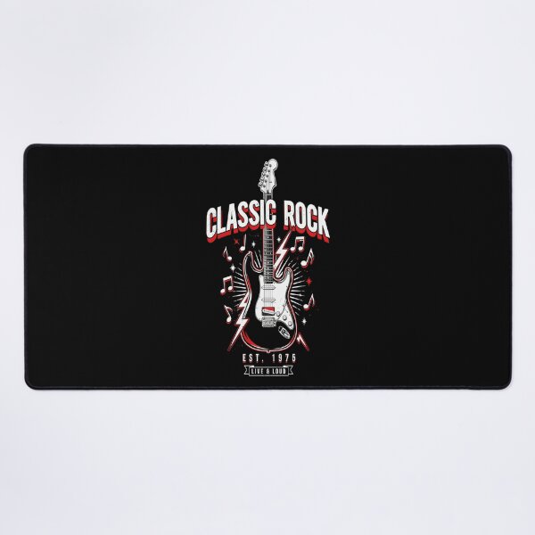Item preview, Classic Rock – Electric Guitar EST 1975 Live & Loud Design designed and sold by Midnight Veil Designs.