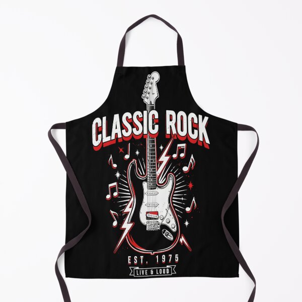 Item preview, Classic Rock – Electric Guitar EST 1975 Live & Loud Design designed and sold by Midnight Veil Designs.