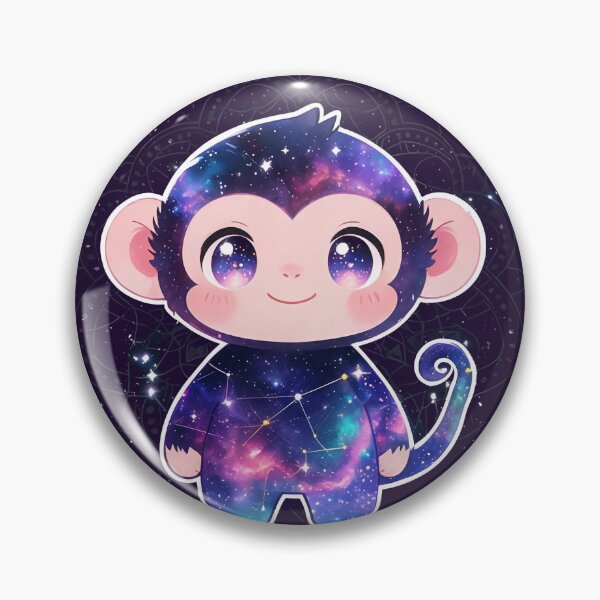 Item preview, Celestial Monkey — Cute Galaxy Zodiac designed and sold by NUFADE.