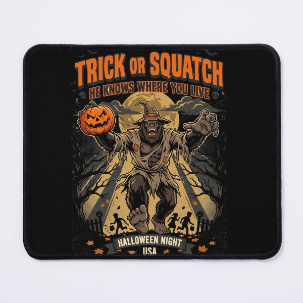 Item preview, Trick Or Squatch Halloween Night designed and sold by Roy & Tiffany.