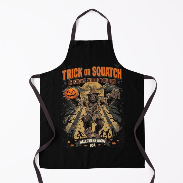 Item preview, Trick Or Squatch Halloween Night designed and sold by Roy & Tiffany.