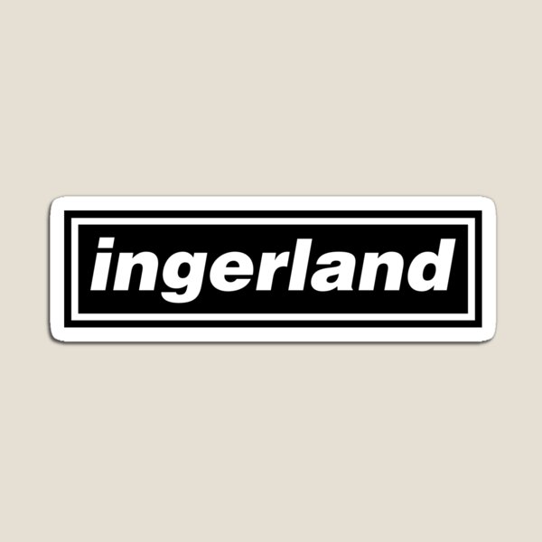 Item preview, Ingerland Retro Football Banner Graphic designed and sold by DoodleDesign33.