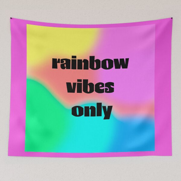 Item preview, Rainbow Vibes Only designed and sold by diamondqueenmindset.