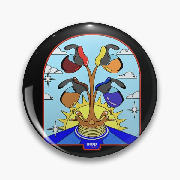 Item preview, Retro Fast Food Breakfast Pancake Syrup Waterfall Sunny Window designed and sold by DangeRilanman.