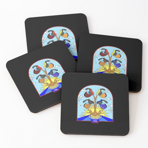 Item preview, Retro Fast Food Breakfast Pancake Syrup Waterfall Sunny Window designed and sold by DangeRilanman.
