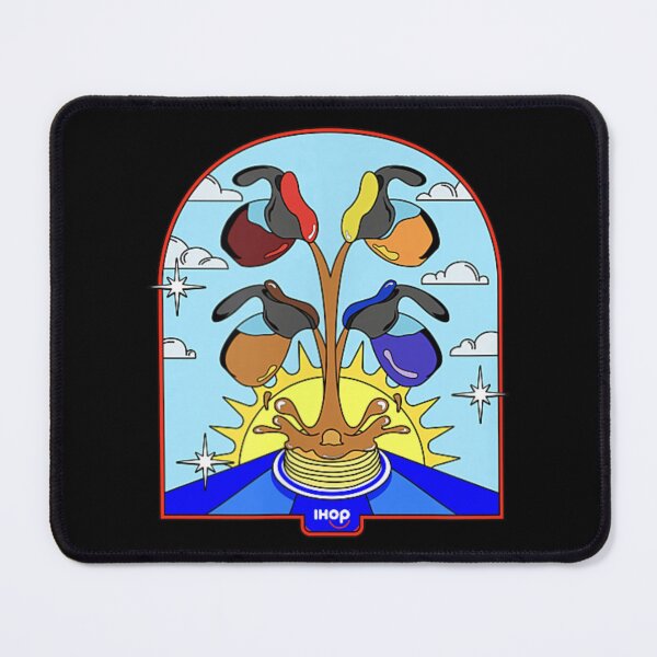 Item preview, Retro Fast Food Breakfast Pancake Syrup Waterfall Sunny Window designed and sold by DangeRilanman.