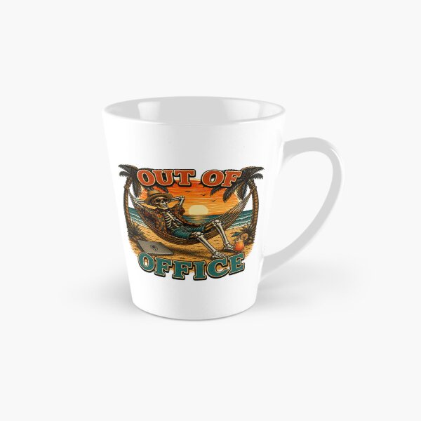 Item preview, Out of Office Tropical Skeleton Beach Vacation designed and sold by the-dovlat.