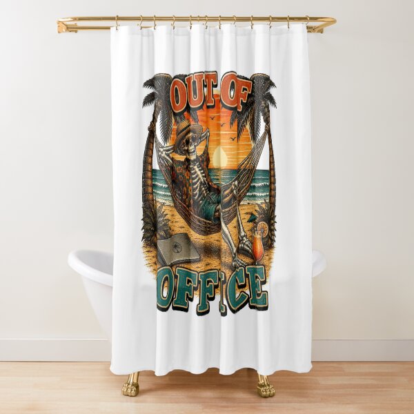 Item preview, Out of Office Tropical Skeleton Beach Vacation designed and sold by the-dovlat.