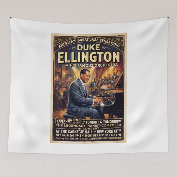 Item preview, Duke Ellington Live designed and sold by Theodor Decker.