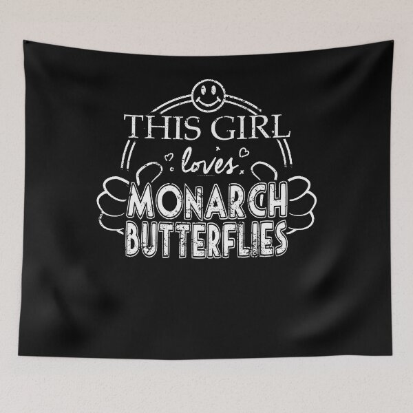 Item preview, Girl Loves Monarch Butterflies Pet Insect Shirt designed and sold by shoppzee.