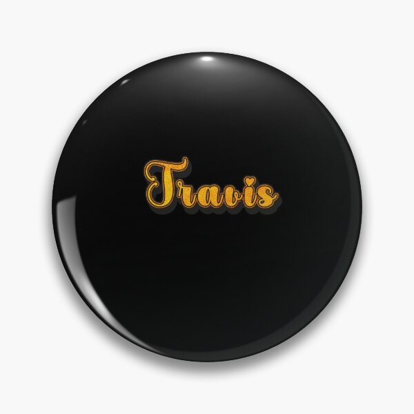 Item preview, Travis Personalized Name Design with Heart | Funny Custom Gift designed and sold by Watsonarts.