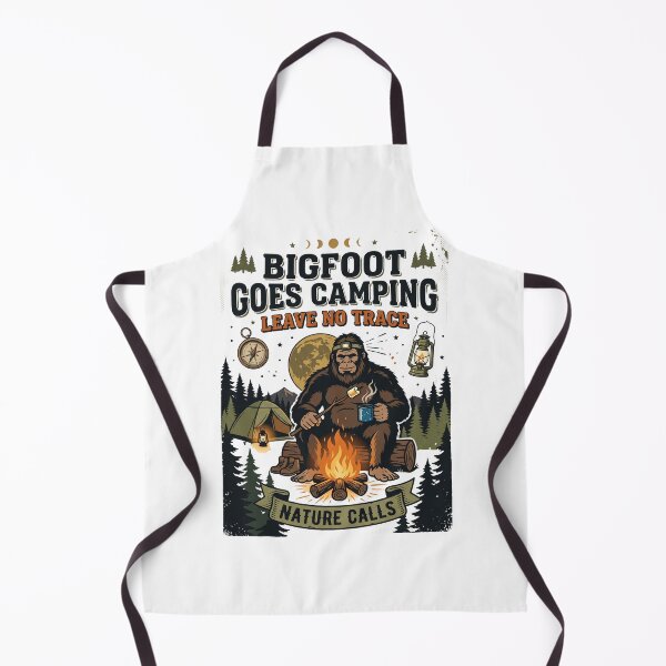 Item preview, Bigfoot Goes Camping Leave Trace designed and sold by Roy & Tiffany.