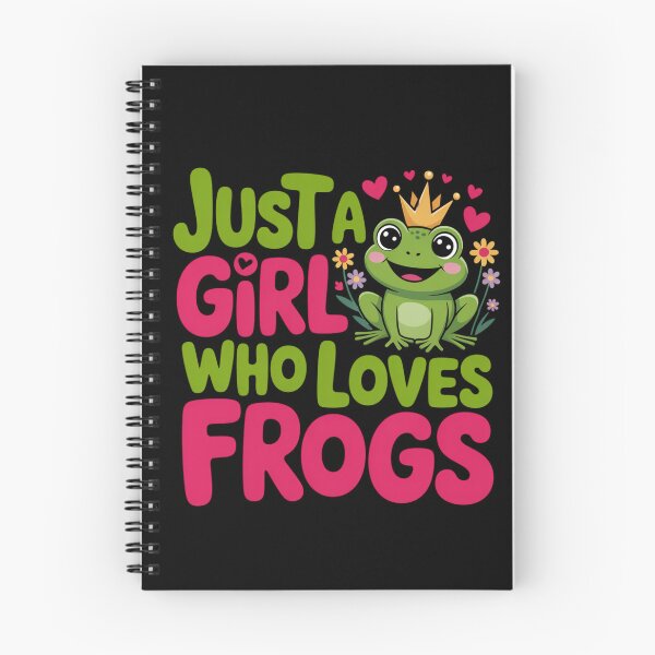 Item preview, Just a Girl Who Loves Frogs Cute Frog designed and sold by Nzgiftsandmore.