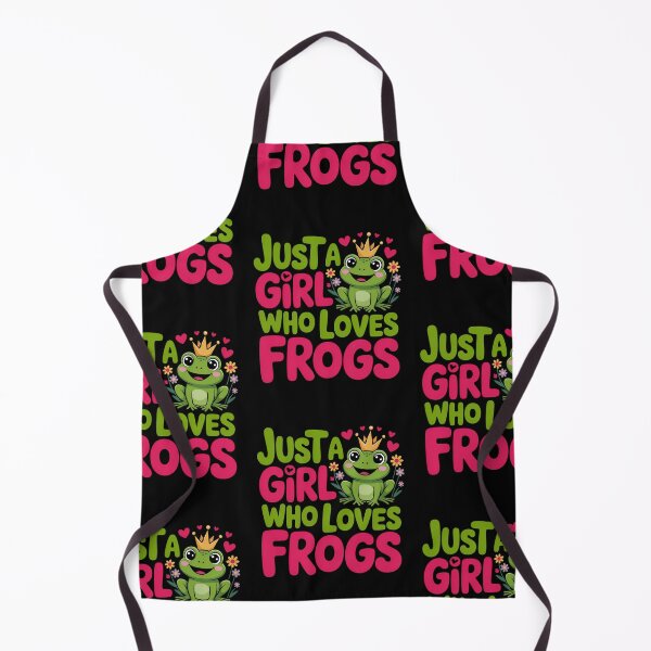Item preview, Just a Girl Who Loves Frogs Cute Frog designed and sold by Nzgiftsandmore.