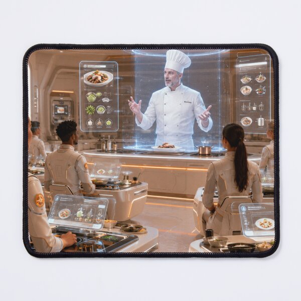 Item preview, Futuristic Culinary Classroom Chef Design designed and sold by House of Rein.
