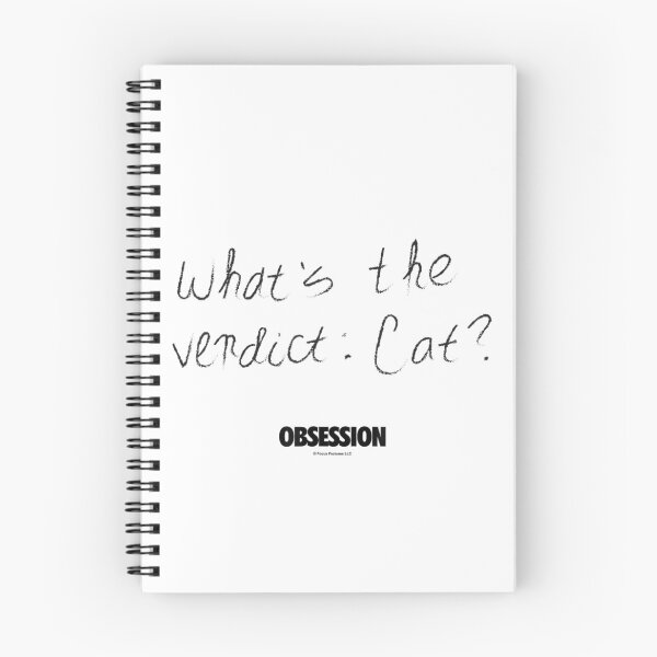 Item preview, Minimalist Psychological Thriller Movie Quote Handwritten Chalk Style designed and sold by MauriLifton.