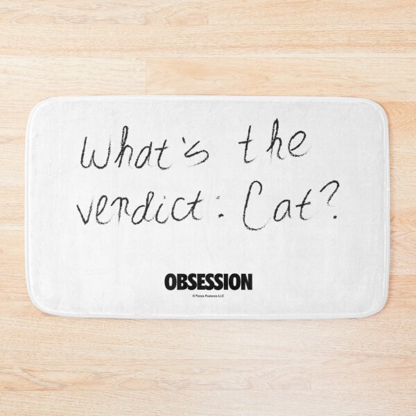 Item preview, Minimalist Psychological Thriller Movie Quote Handwritten Chalk Style designed and sold by MauriLifton.