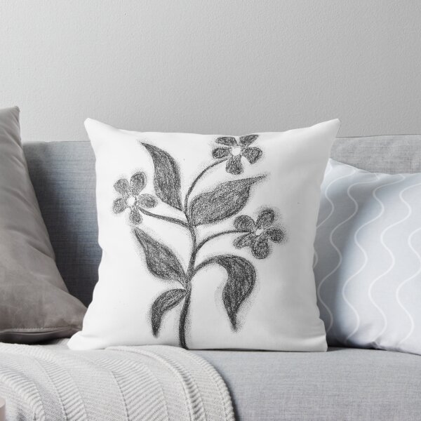 Item preview, Simple Floral Drawing Line Art designed and sold by JHadfieldArt.