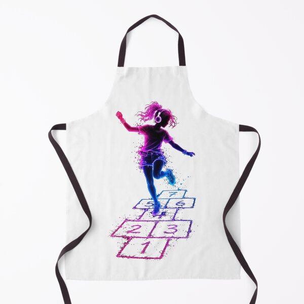 Item preview, Neon Rhythm Hopscotch designed and sold by HeyFajnaLinja.