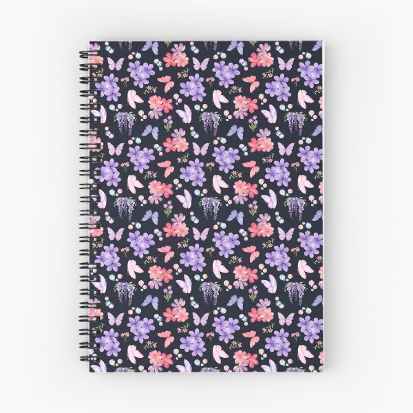 Item preview, Enchanted Butterfly Garden Floral Seamless Pattern designed and sold by Chromaovo.