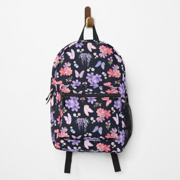 Item preview, Enchanted Butterfly Garden Floral Seamless Pattern designed and sold by Chromaovo.