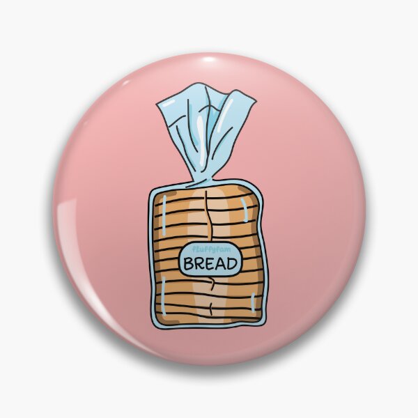 Item preview, Sliced bread in a plastic bag designed and sold by fluffyfamcraft.