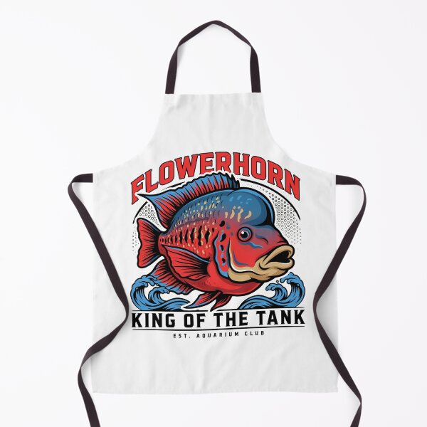 Item preview, Flowerhorn King of the Tank – Bold Aquarium Fish Graphic Tee designed and sold by velorea.