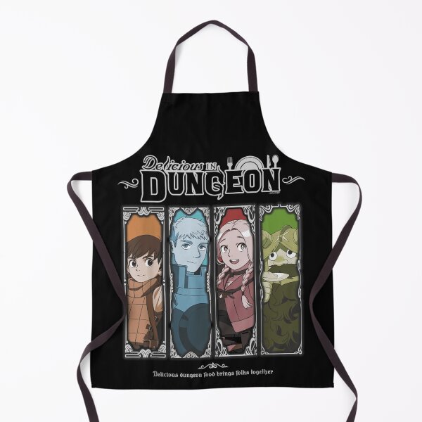 Item preview, Japanese Fantasy Manga Cooking Team Portrait Border Frame designed and sold by MauriLifton.