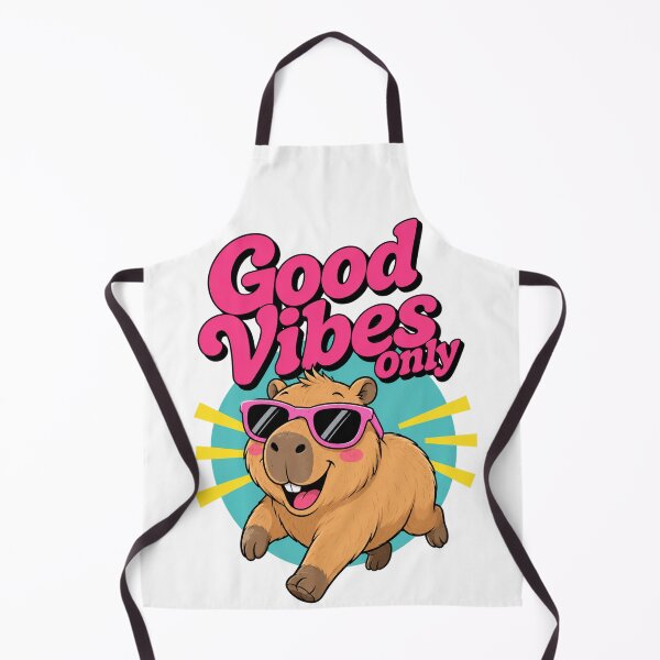 Item preview, Funny Capybara Good Vibes Retro Summer Animal designed and sold by the-dovlat.