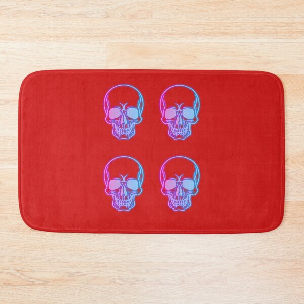 Item preview, Neon Gradient Skull Pop Art designed and sold by Wild Ink Works.