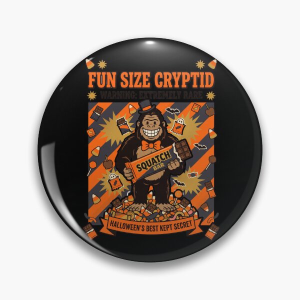 Item preview, Fun Size Cryptid Halloween Secret designed and sold by Roy & Tiffany.