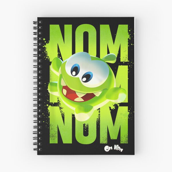 Item preview, Cute Green Little Monster Eating Splash Text Graphic designed and sold by MauriLifton.