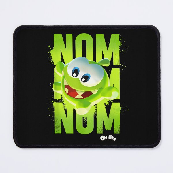 Item preview, Cute Green Little Monster Eating Splash Text Graphic designed and sold by MauriLifton.