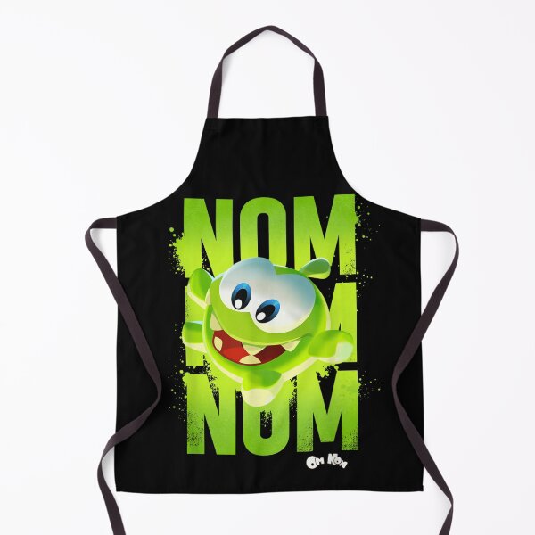 Item preview, Cute Green Little Monster Eating Splash Text Graphic designed and sold by MauriLifton.