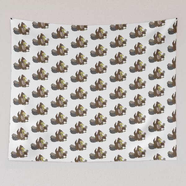 Item preview, Funny Tired Dad Bird Cartoon | Relatable Exhausted Parent Sticker designed and sold by MyxaART.