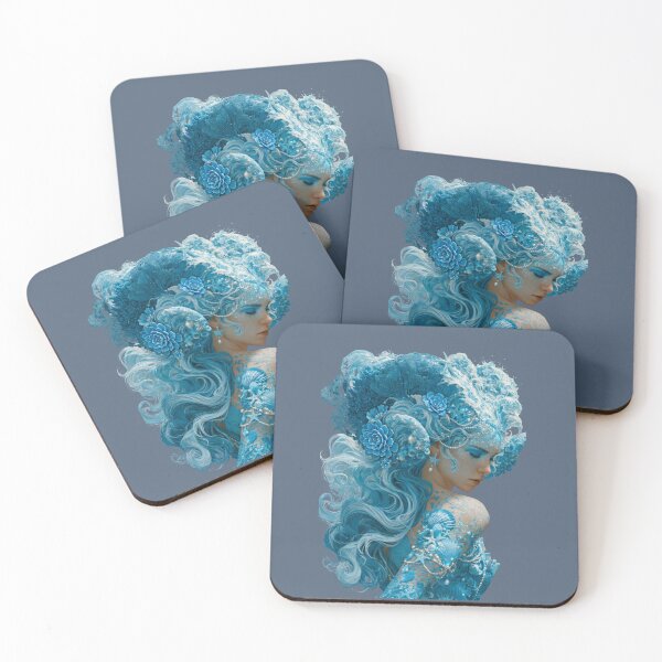 Item preview,  Ocean Goddess of the Coral Reef designed and sold by MythicMood.