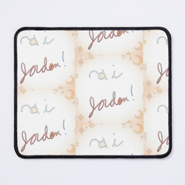 Item preview, Hi Jordon Dreamy Moon Stars Typography designed and sold by KaleChub.