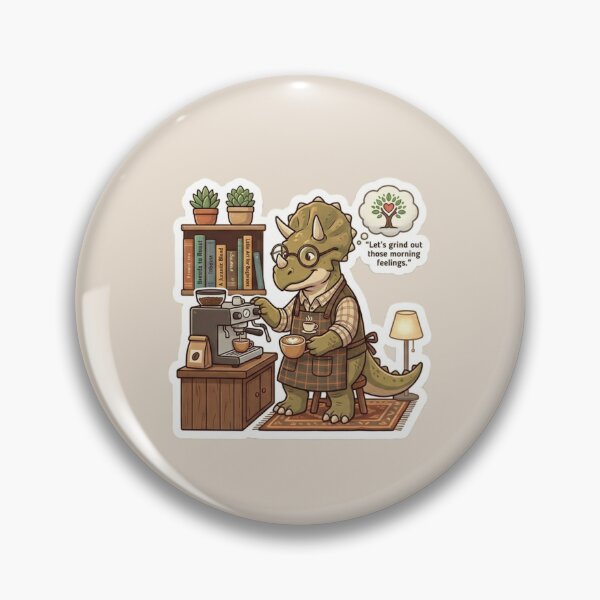 Item preview, Morning Brew Dinosaur designed and sold by Safe Haven Pets.