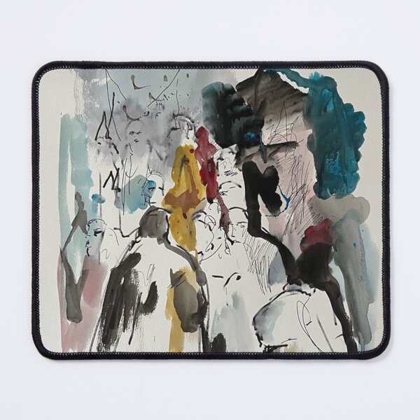 Item preview, Gathered Spirits in Watercolor Abstraction designed and sold by bakoors.