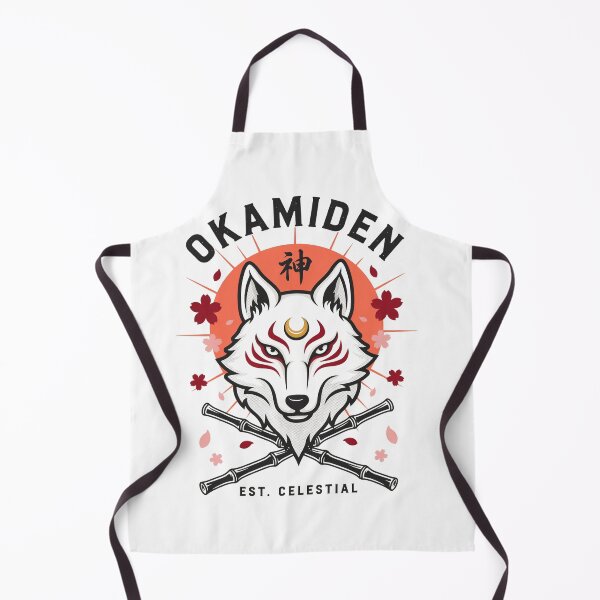 Item preview, Okamiden Celestial Wolf – Japanese Mythology Inspired Graphic designed and sold by velorea.