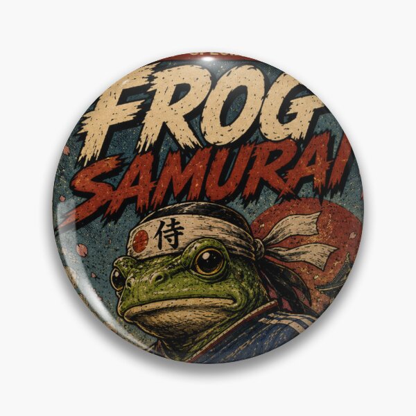 Item preview, Frog Samurai - International Football comic Cover  designed and sold by InkZillaStudio.