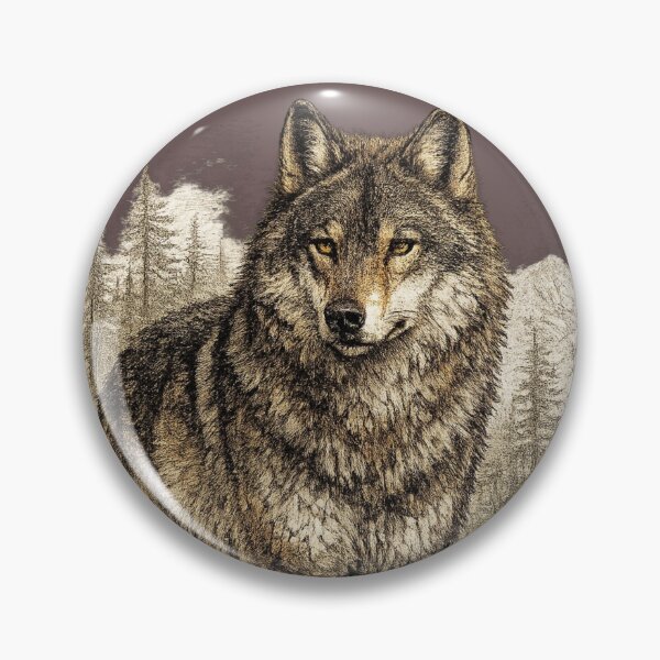 Item preview, Gray Wolf Silent Hunter designed and sold by KrungiT Design .