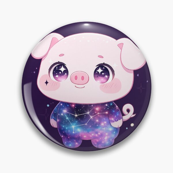 Item preview, Celestial Pig — Cute Galaxy Zodiac designed and sold by NUFADE.