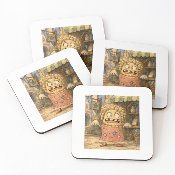Item preview, Whimsical Medieval monster designed and sold by OliverInks.